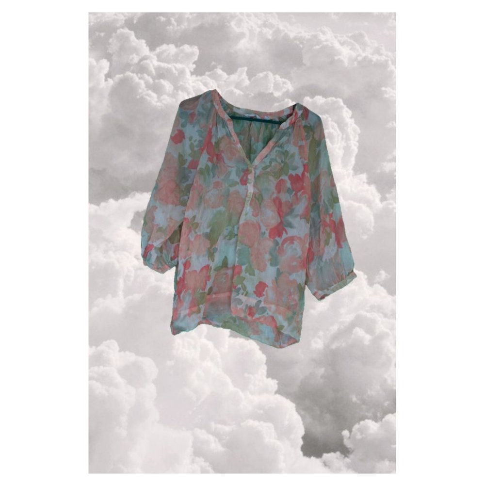 floral blouse